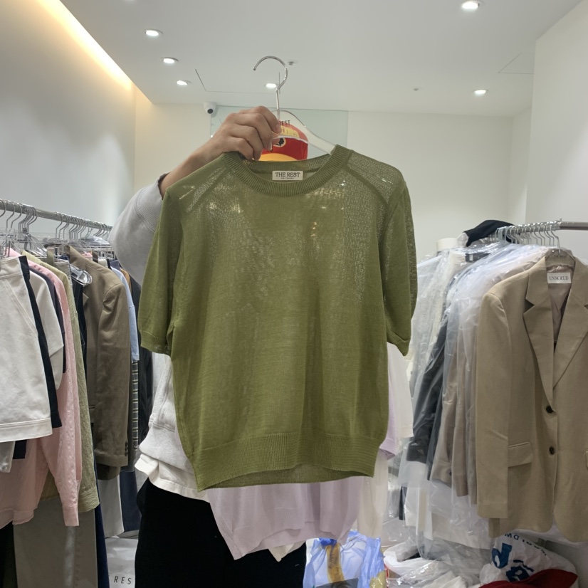 THE REST韓國代購女裝新品26春夏熱賣職業時尚推薦針織衫THE REST/UNNOEUD針織衫圖色3