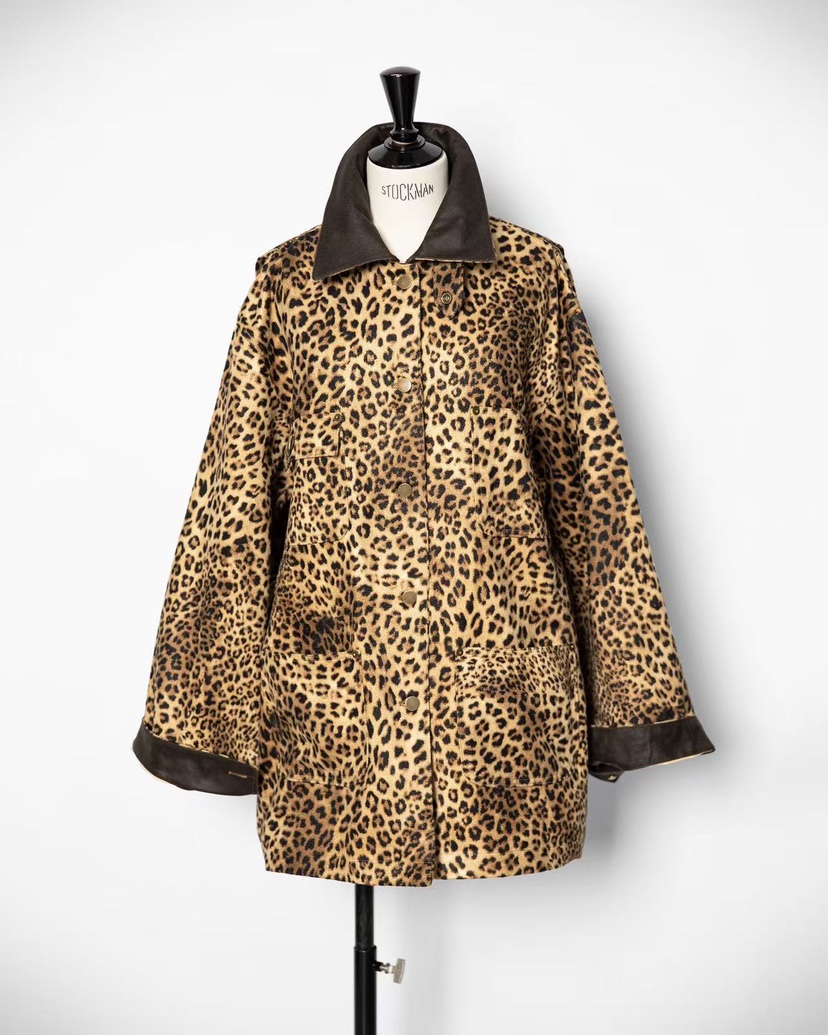 PAPERMOON韓國東大門直郵女士新款熱賣人氣時尚休閑夾克豹紋paper moon夾克圖色1