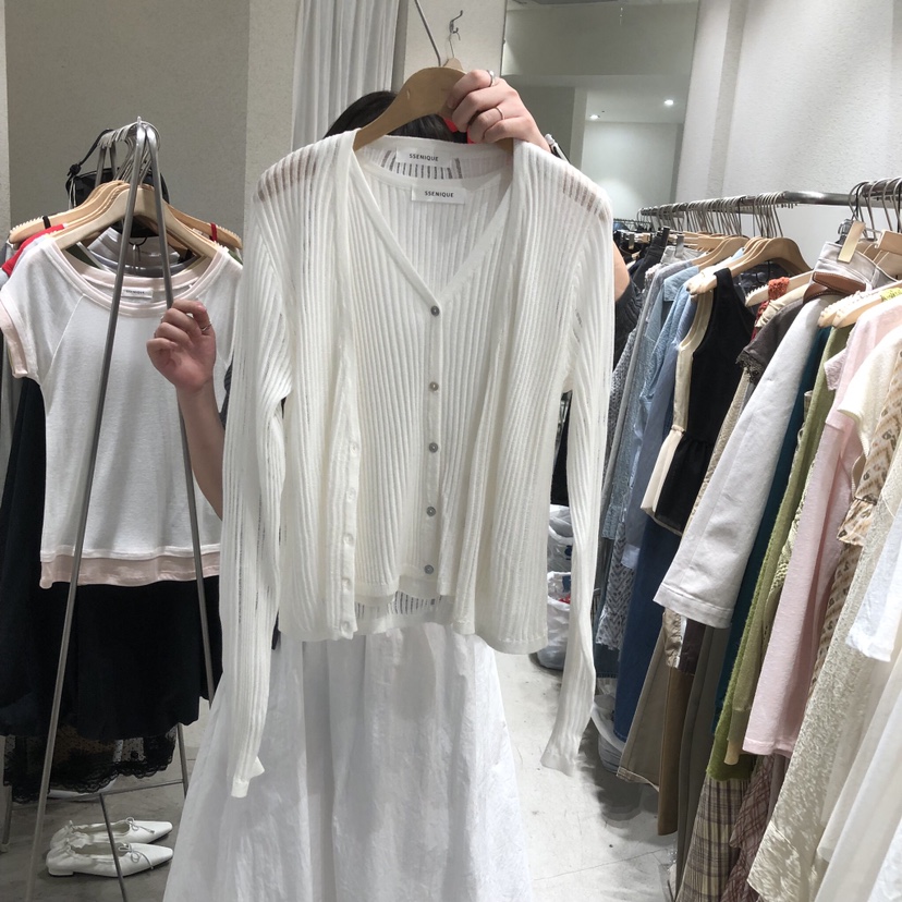 SSEMIENNE韓國東大門直郵女士新品職業熱賣推薦套裝套裝開衫SSENIQUE/SSEMIENNE套裝圖色1