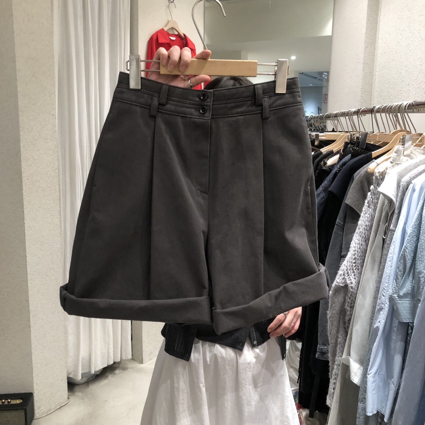 SSEMIENNE韓國東大門代購女士新款推薦時尚人氣短褲不含腰帶SSENIQUE/SSEMIENNE短褲圖色1