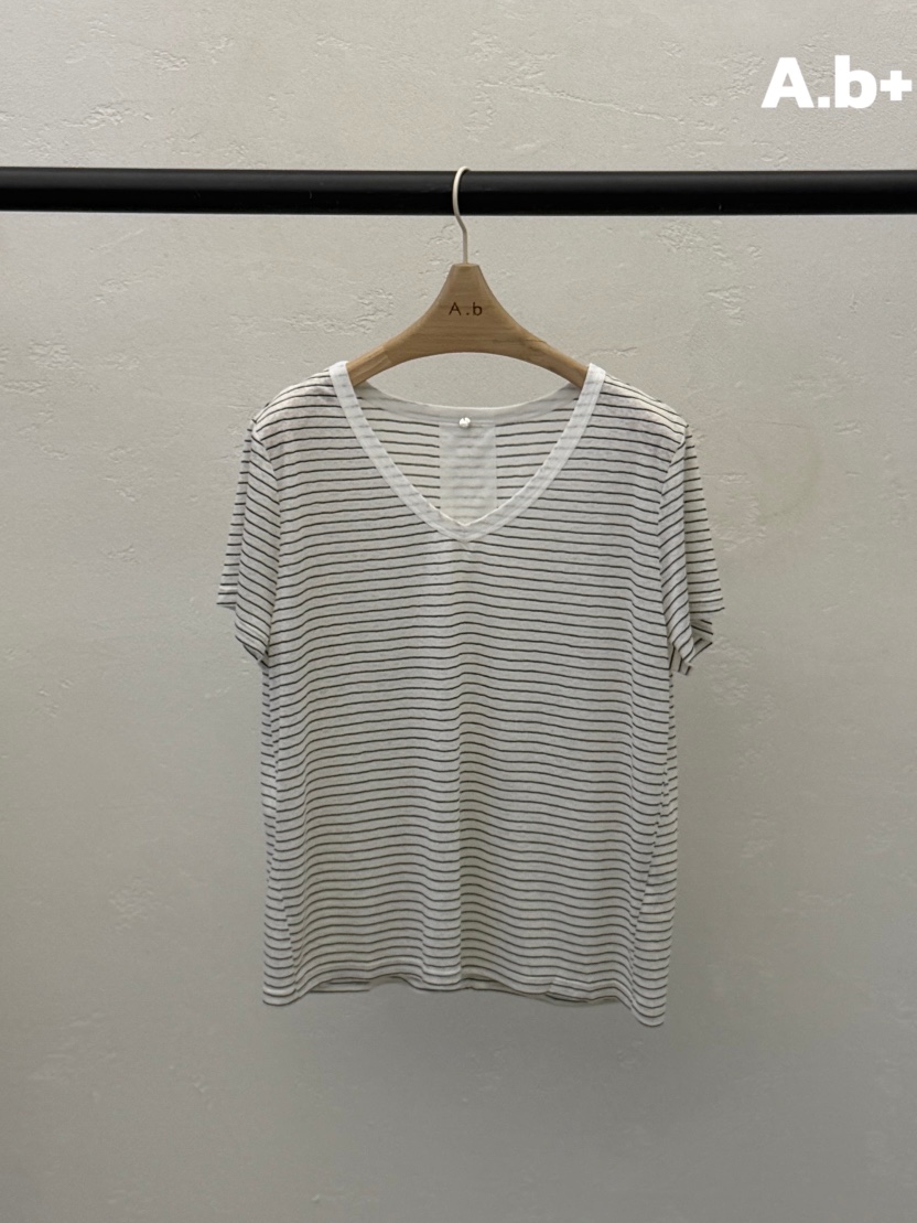 AUTUMN BEIGE PLUS韓國直郵實拍女士新品職業時尚26春夏T恤A.b/AUTUMN BEIGET恤圖色3