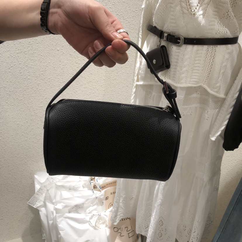 SSEMIENNE韓國東大門代購女裝新款時尚單肩斜跨包迷你包牛皮SSENIQUE/SSEMIENNE單肩/斜跨包圖色1