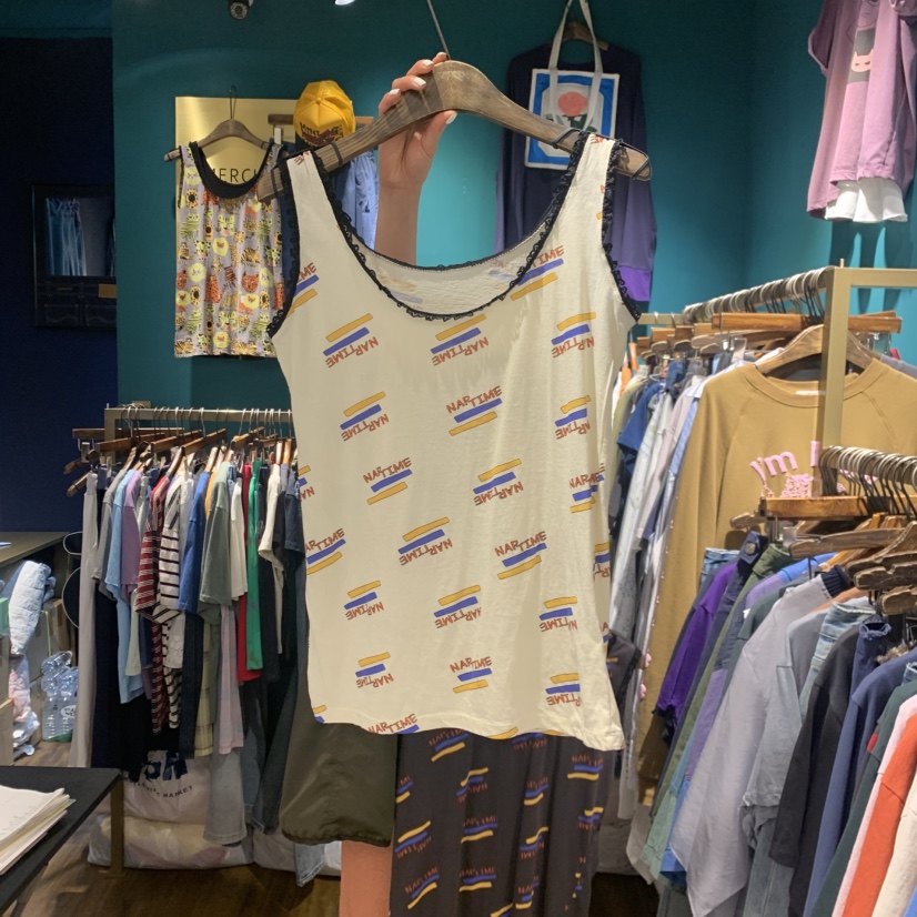 MERCI LINDA韓國代購女裝新款休閑職業人氣吊帶背心蕾絲MERCI LINDA吊帶/背心圖色2