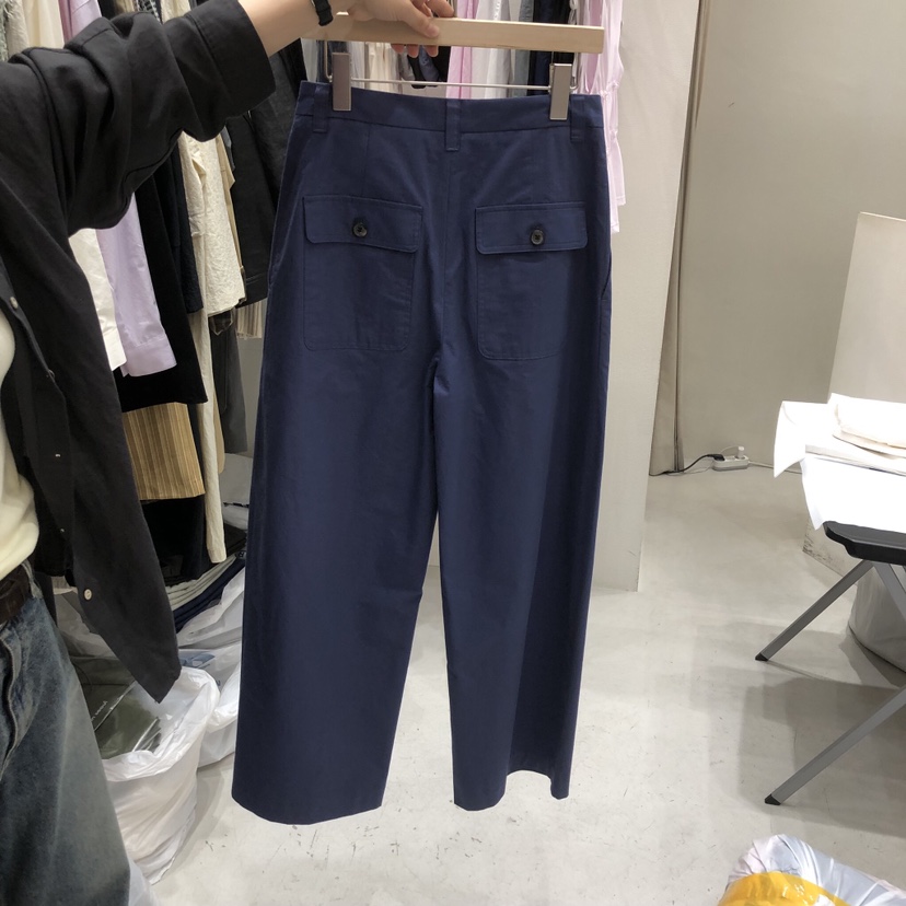 FRE韓國東大門代購女裝新款26春夏熱賣時尚休閑褲不含腰帶棉FRE SEOUL休閑褲