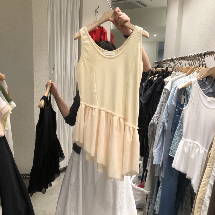 SSEMIENNE韓國東大門直郵女士新款熱賣人氣推薦連衣裙不對稱SSENIQUE/SSEMIENNE連衣裙圖色3