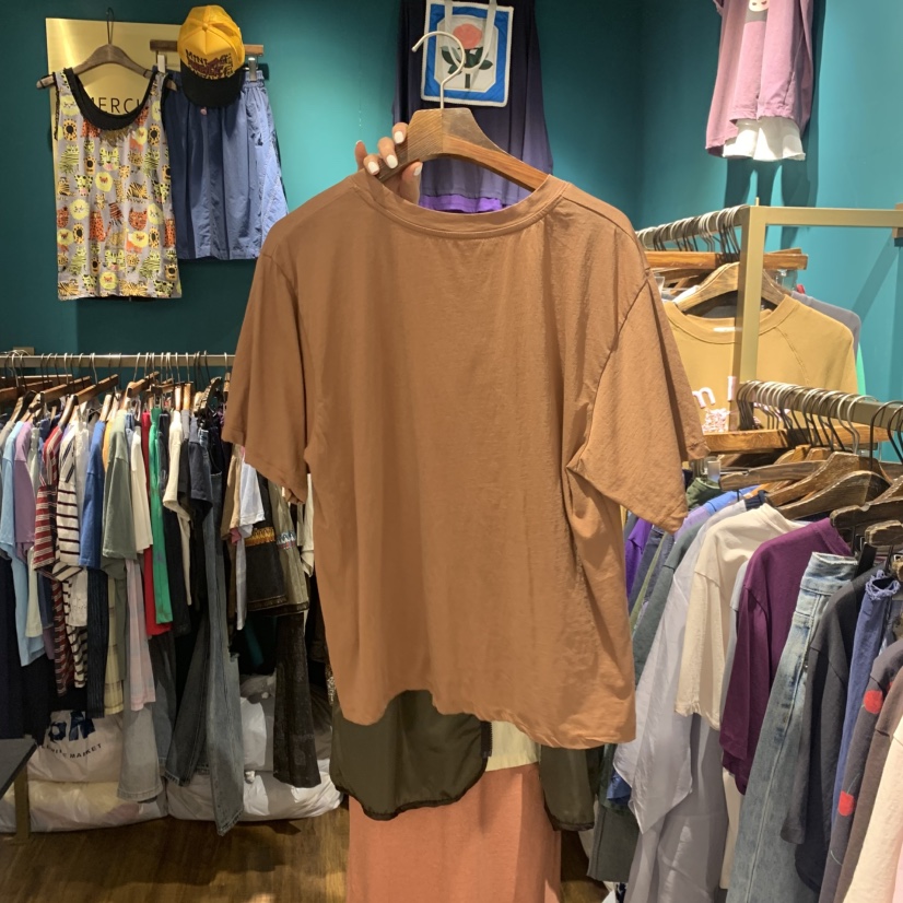 MERCI LINDA韓國代購女裝新款時尚職業人氣推薦熱賣休閑T恤MERCI LINDAT恤