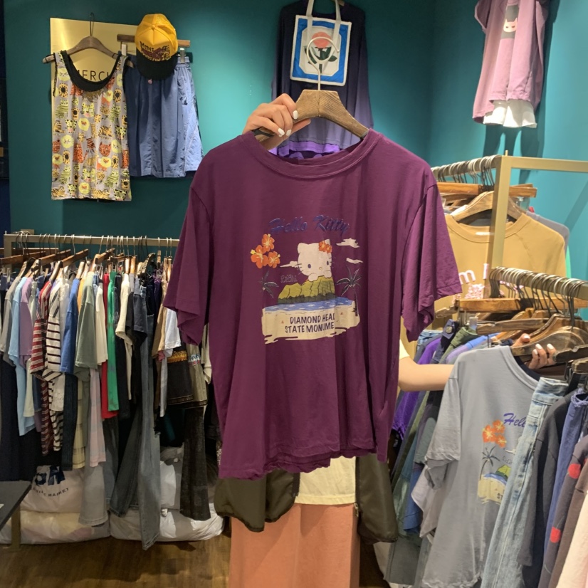 MERCI LINDA韓國代購女裝新款時尚職業人氣推薦熱賣休閑T恤MERCI LINDAT恤圖色1