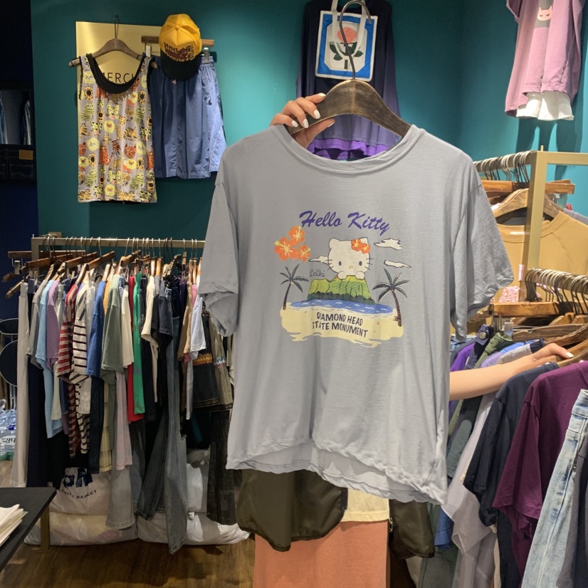 MERCI LINDA韓國代購女裝新款時尚職業人氣推薦熱賣休閑T恤MERCI LINDAT恤圖色2