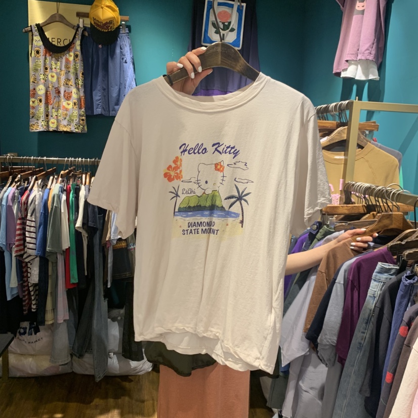 MERCI LINDA韓國代購女裝新款時尚職業人氣推薦熱賣休閑T恤MERCI LINDAT恤圖色4