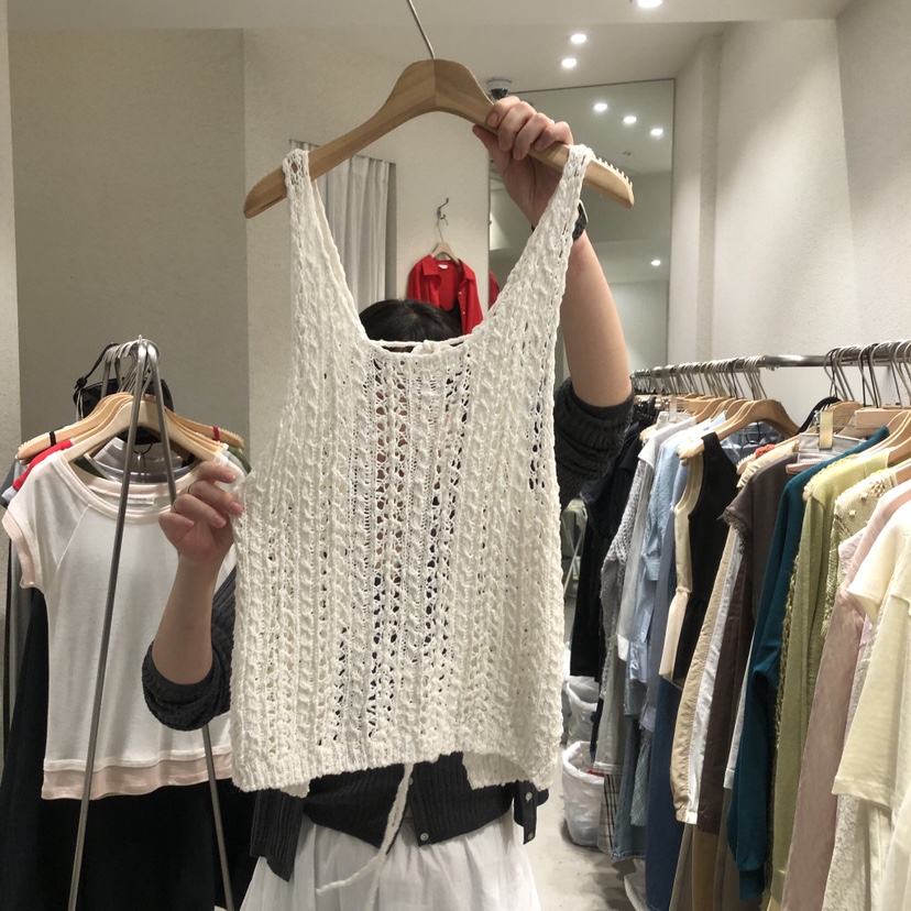 SSEMIENNE韓國直郵女士新款熱賣推薦26春夏休閑時尚吊帶背心SSENIQUE/SSEMIENNE吊帶/背心圖色1