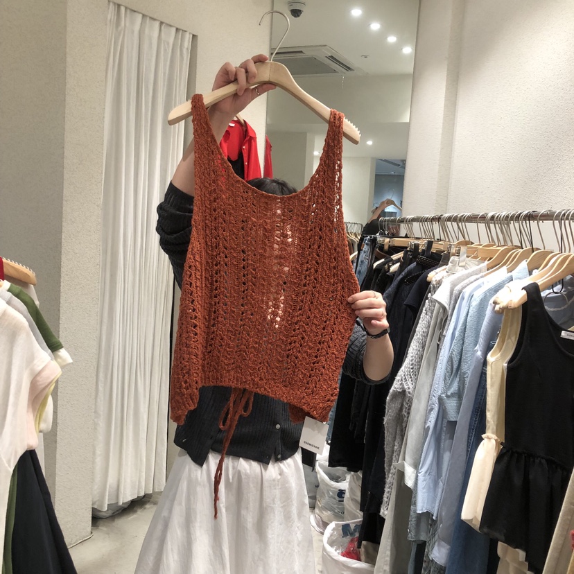 SSEMIENNE韓國直郵女士新款熱賣推薦26春夏休閑時尚吊帶背心SSENIQUE/SSEMIENNE吊帶/背心圖色4