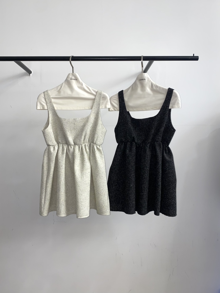 ARBOL東大門直郵女士新款時尚推薦熱賣職業吊帶背心粗花呢ARBOL吊帶/背心