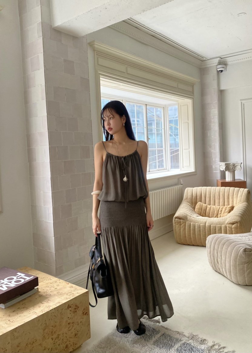 OUPPT東大門直郵女士新品職業推薦人氣26春夏休閑吊帶背心OUPPT吊帶/背心