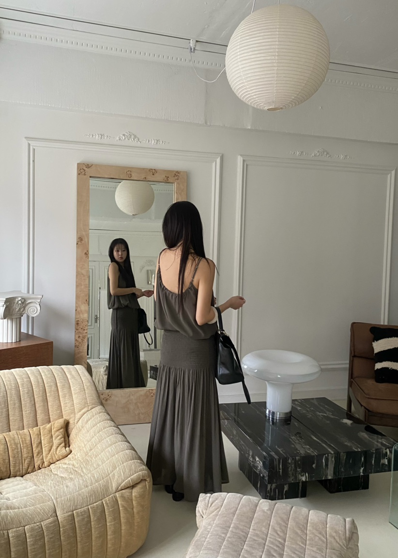 OUPPT東大門直郵女士新品職業推薦人氣26春夏休閑吊帶背心OUPPT吊帶/背心