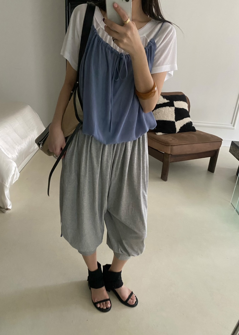 OUPPT東大門直郵女士新品職業推薦人氣26春夏休閑吊帶背心OUPPT吊帶/背心