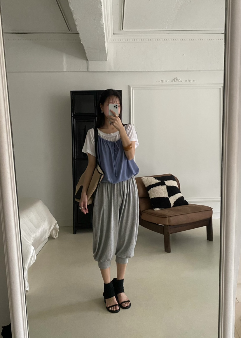 OUPPT東大門直郵女士新品職業推薦人氣26春夏休閑吊帶背心OUPPT吊帶/背心