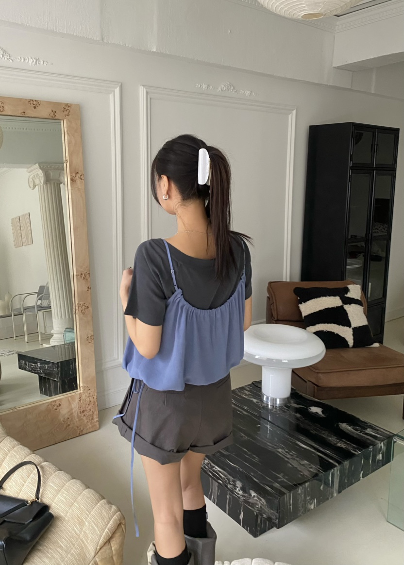 OUPPT東大門直郵女士新品職業推薦人氣26春夏休閑吊帶背心OUPPT吊帶/背心