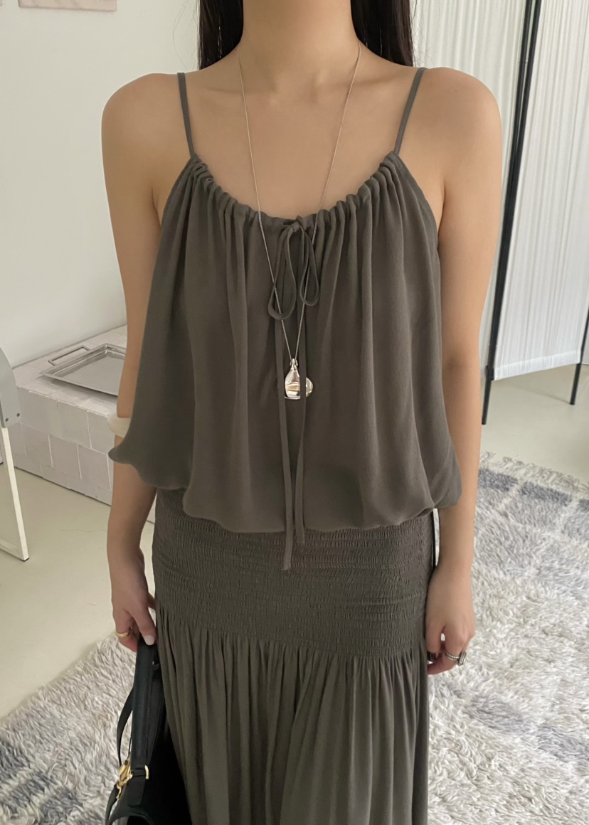 OUPPT東大門直郵女士新品職業推薦人氣26春夏休閑吊帶背心OUPPT吊帶/背心圖色1