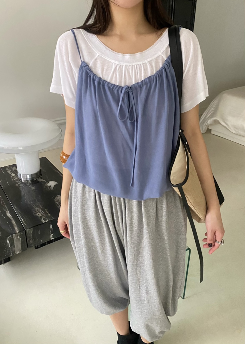 OUPPT東大門直郵女士新品職業推薦人氣26春夏休閑吊帶背心OUPPT吊帶/背心圖色2