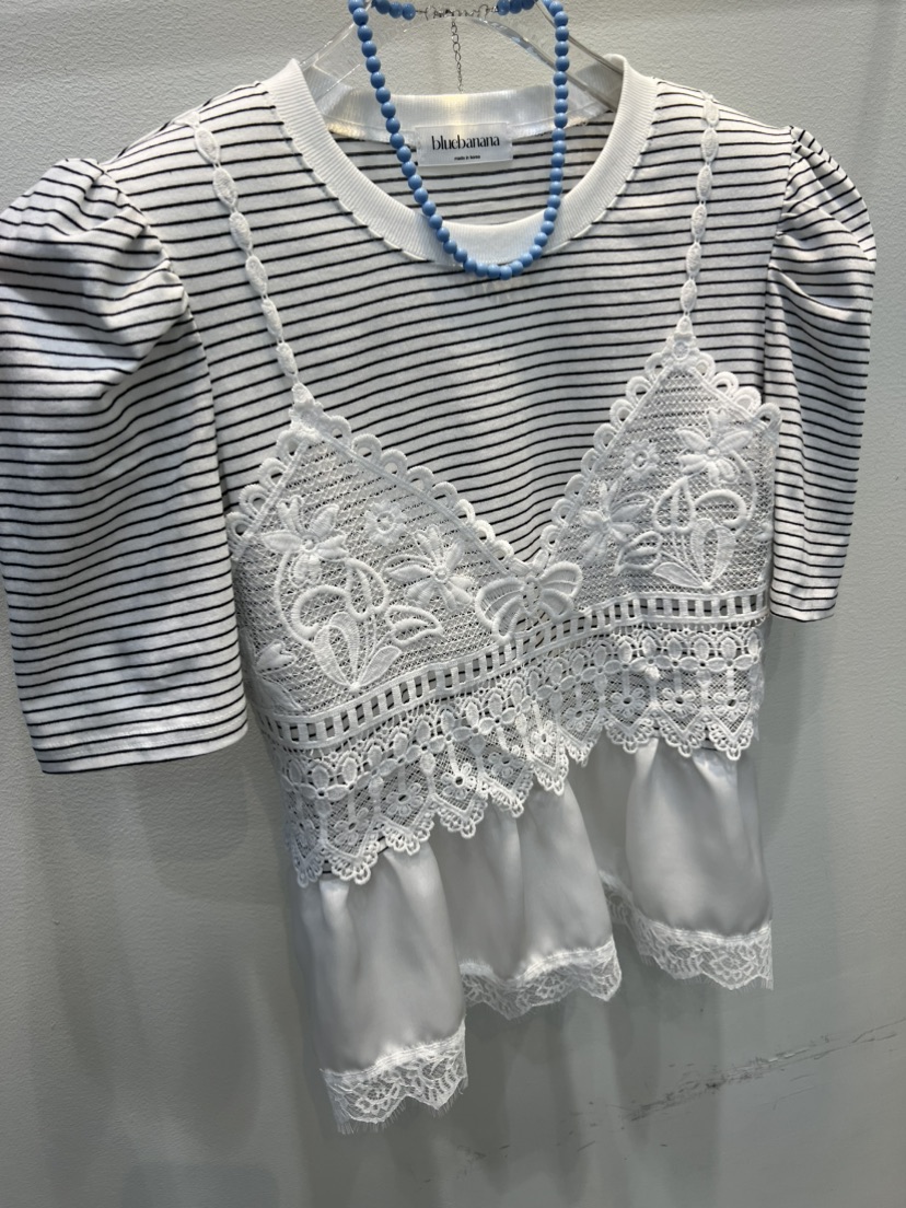 BLUE BANANA東大門實拍女士新款職業人氣26春夏時尚休閑T恤BLUE BANANAT恤