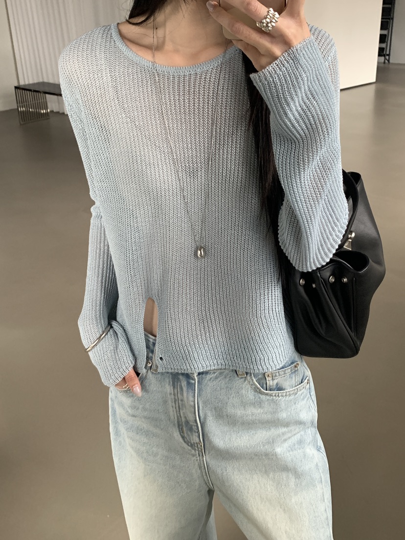 MUSE-P東大門直郵女士新品人氣推薦熱賣時尚職業休閑針織衫MUSE-P針織衫