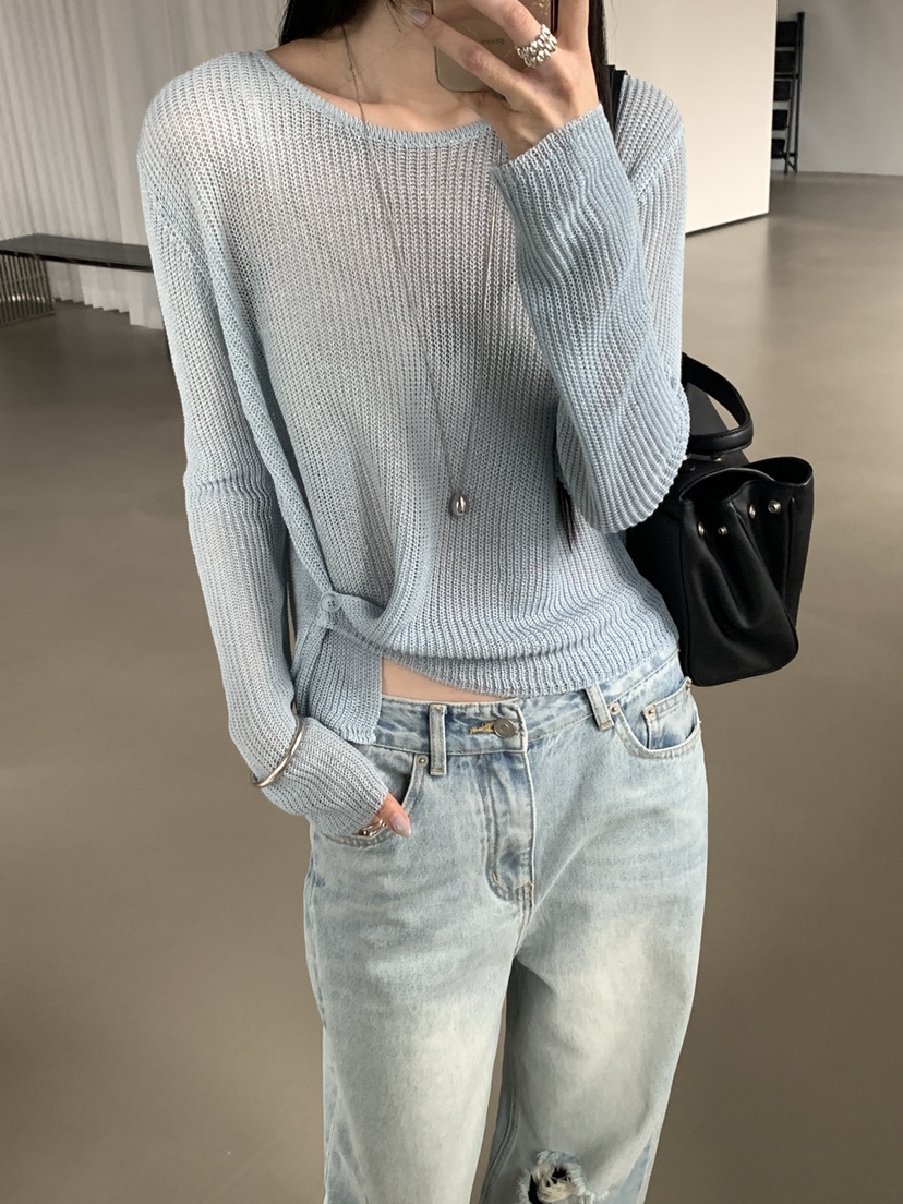 MUSE-P東大門直郵女士新品人氣推薦熱賣時尚職業休閑針織衫MUSE-P針織衫