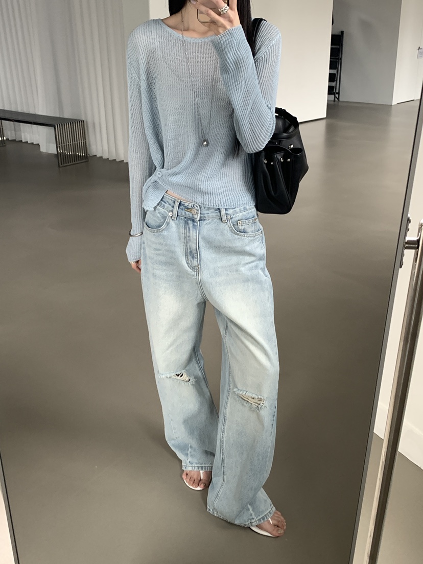 MUSE-P東大門直郵女士新品人氣推薦熱賣時尚職業休閑針織衫MUSE-P針織衫