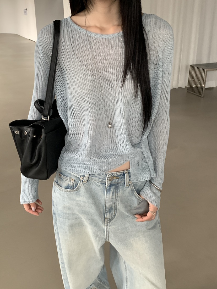 MUSE-P東大門直郵女士新品人氣推薦熱賣時尚職業休閑針織衫MUSE-P針織衫圖色1