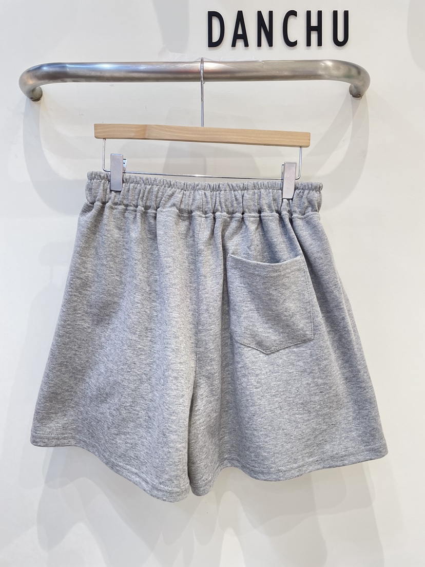 DANCHU東大門直郵女士新品26春夏熱賣時尚推薦休閑短褲紐扣DANCHU短褲