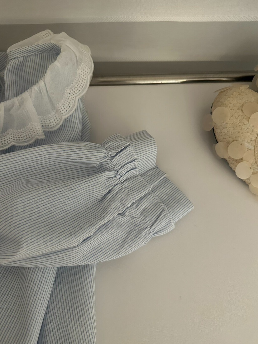 OLA東大門實拍女裝新品熱賣職業真品26春夏時尚襯衫蕾絲衫mellor/OLA襯衫/蕾絲衫