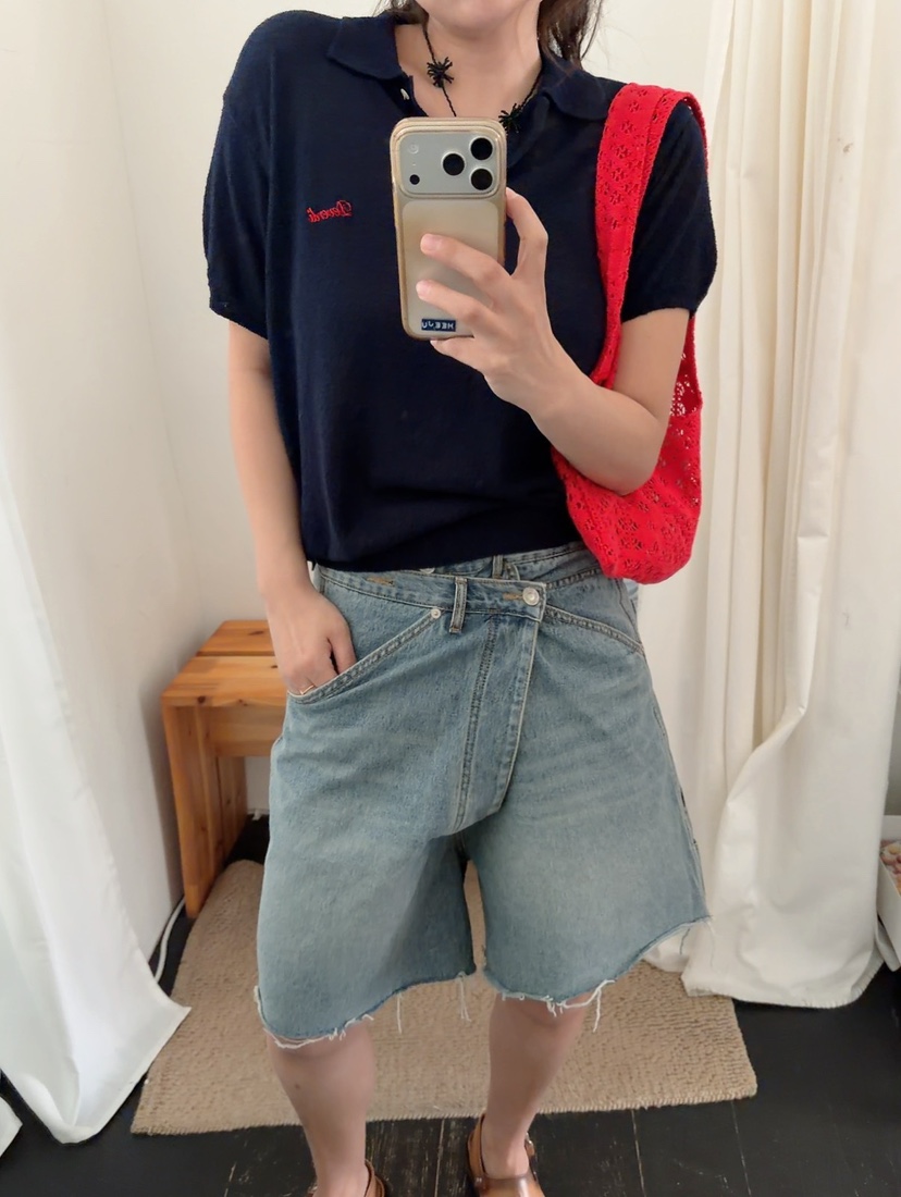 DE VENTI東大門代購女裝新款人氣時尚熱賣26春夏針織衫刺繡DE VENTI針織衫