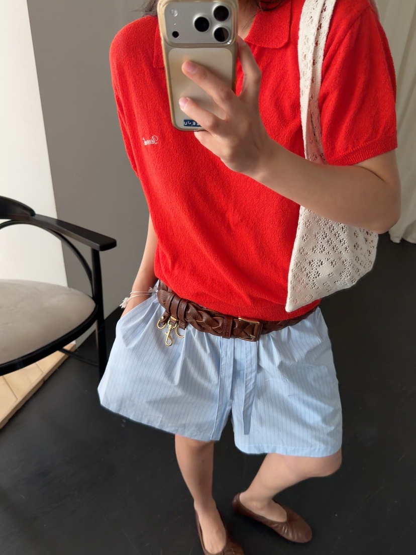 DE VENTI東大門代購女裝新款人氣時尚熱賣26春夏針織衫刺繡DE VENTI針織衫