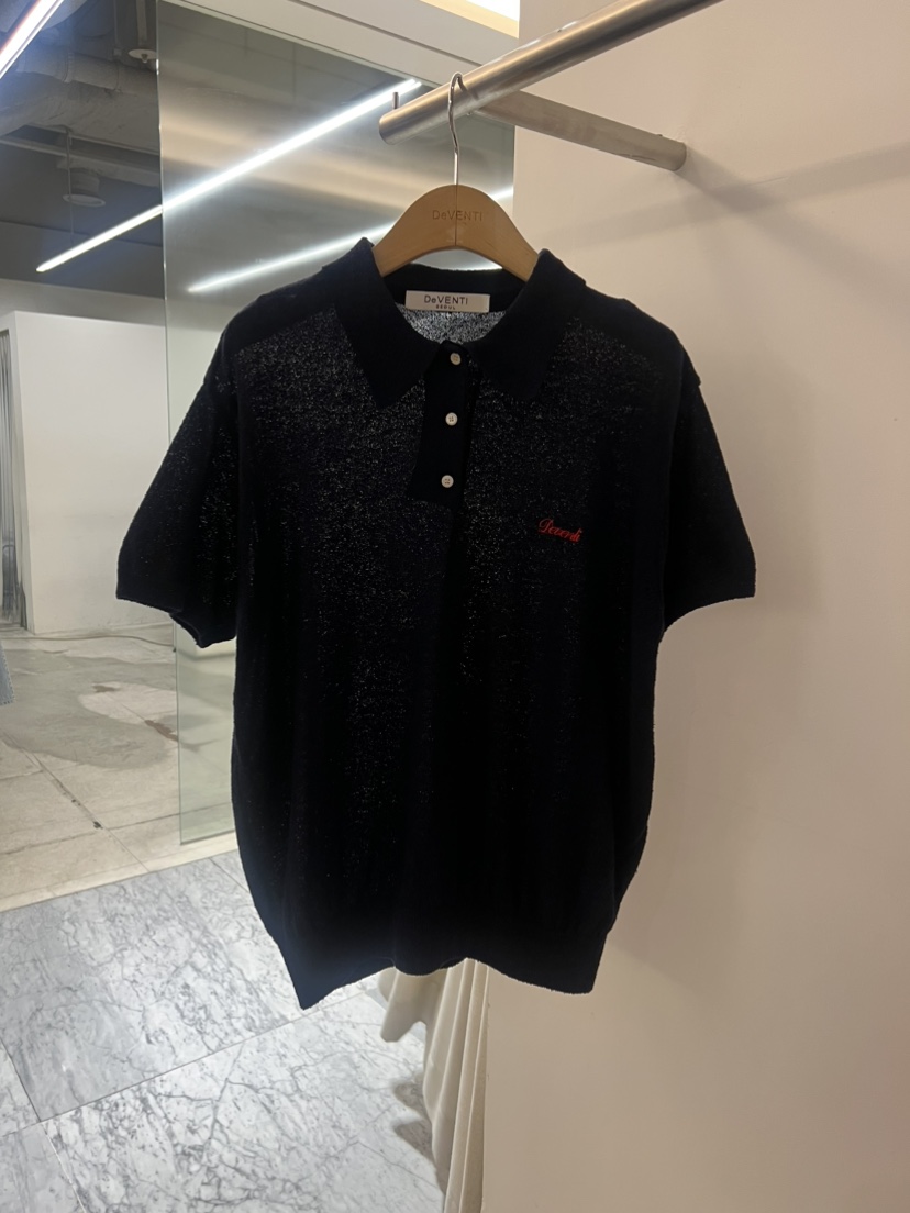 DE VENTI東大門代購女裝新款人氣時尚熱賣26春夏針織衫刺繡DE VENTI針織衫圖色2