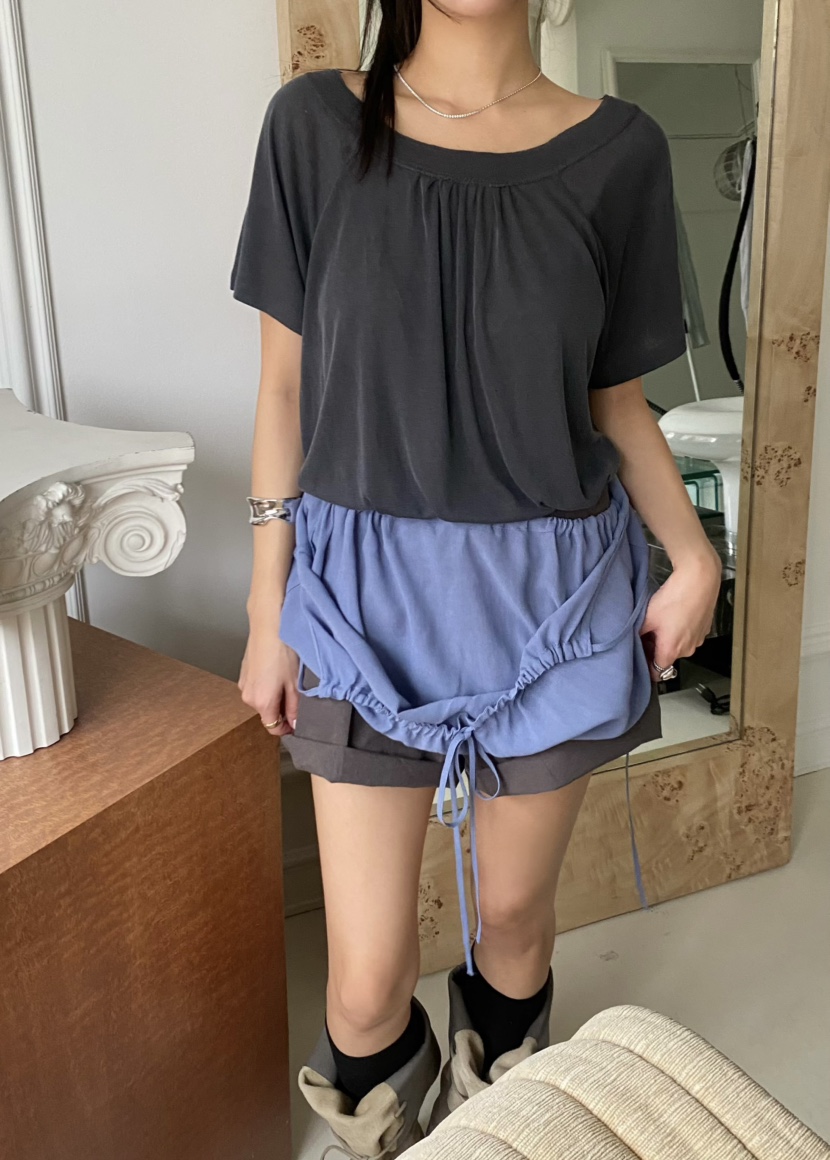 OUPPT韓國代購女裝新品推薦職業26春夏休閑熱賣人氣真品T恤OUPPTT恤