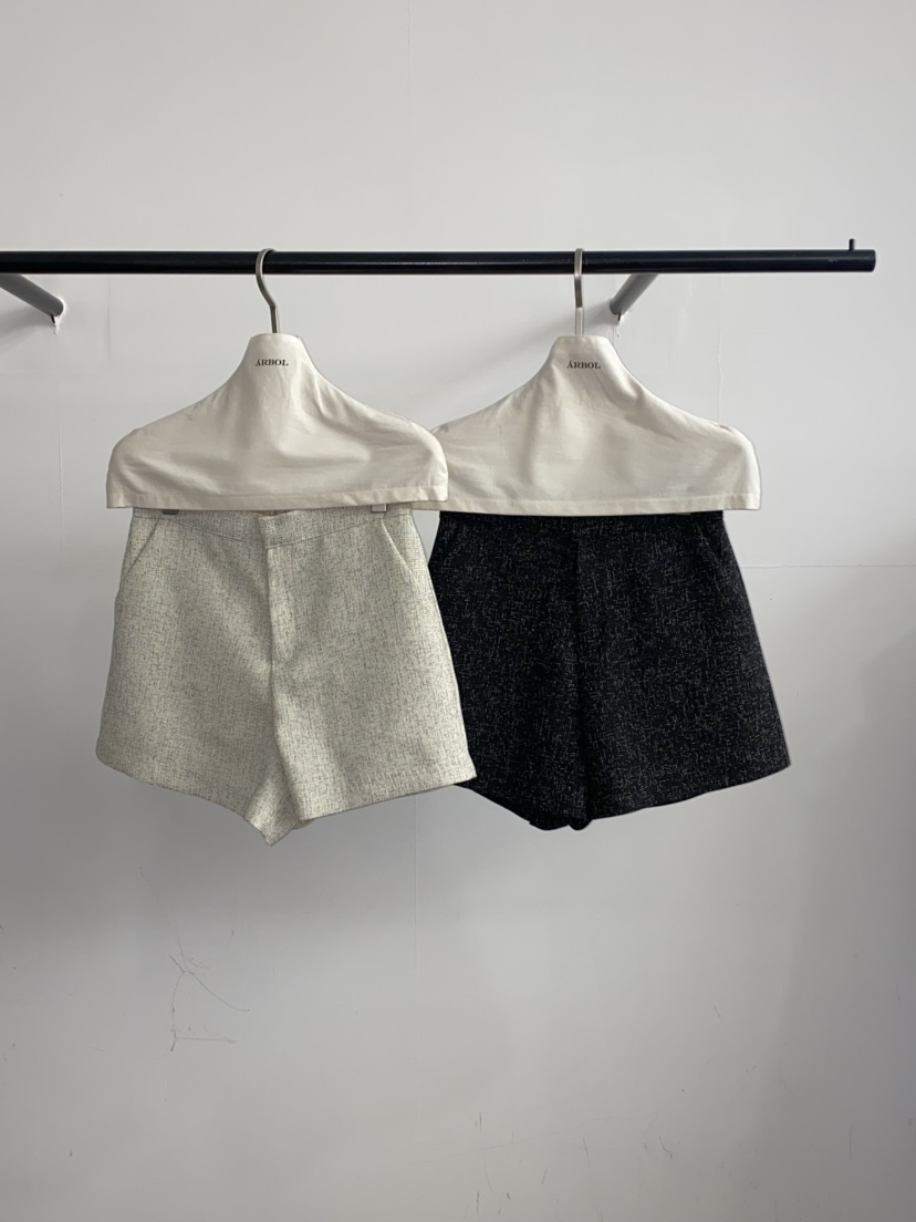 ARBOL東大門直郵女裝新品休閑時尚人氣職業熱賣短褲粗花呢ARBOL短褲