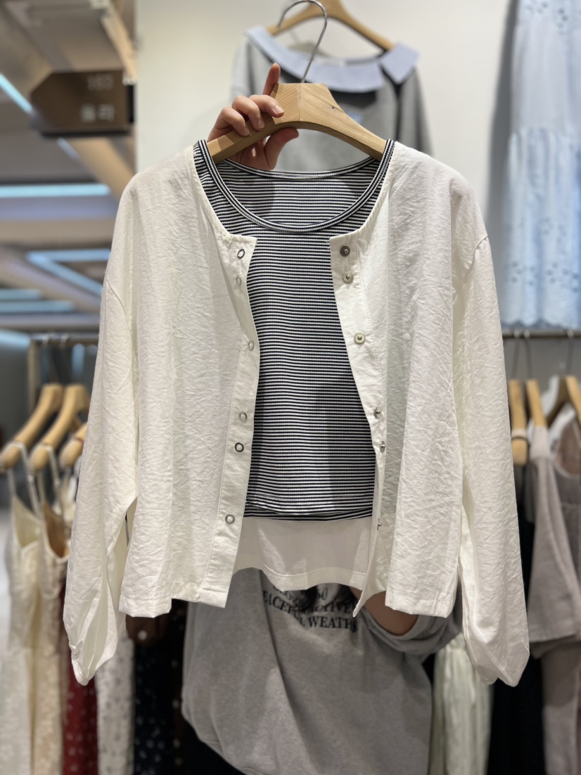 OLA東大門代購女士新款休閑推薦熱賣真品時尚26春夏職業夾克mellor/OLA夾克圖色1