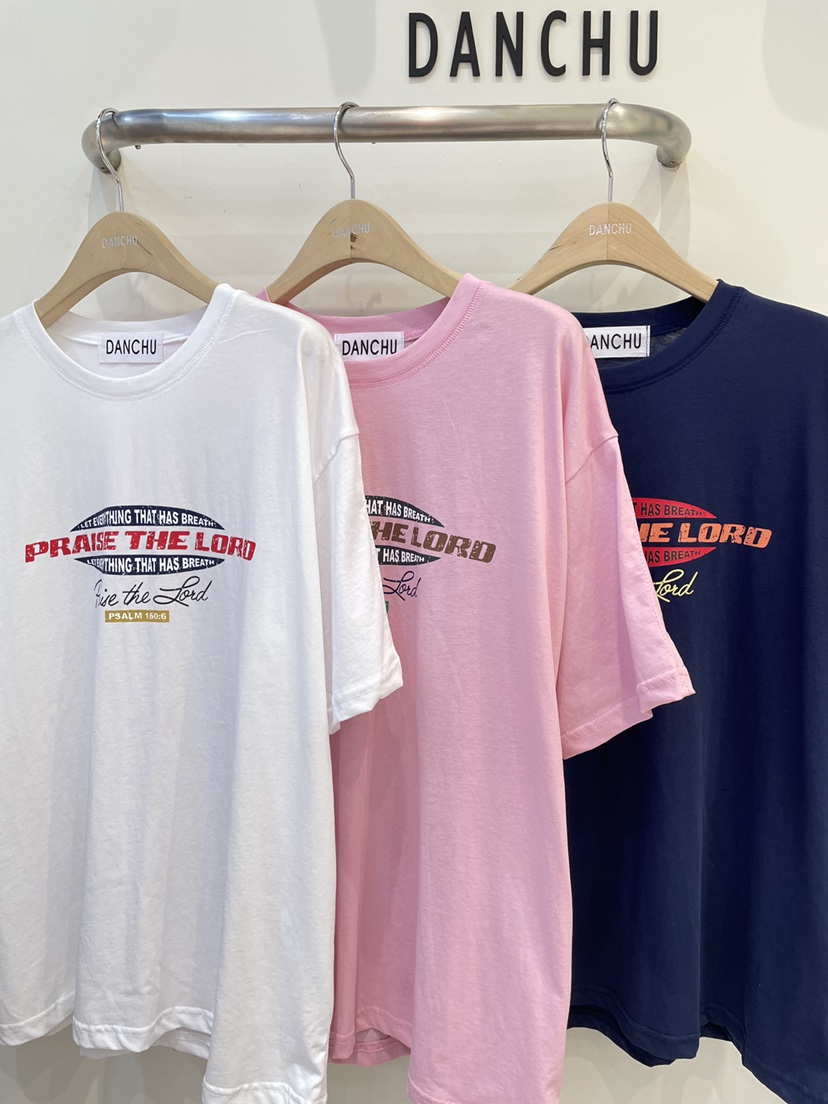 DANCHU東大門實拍女士新品熱賣時尚休閑26春夏人氣職業T恤DANCHUT恤
