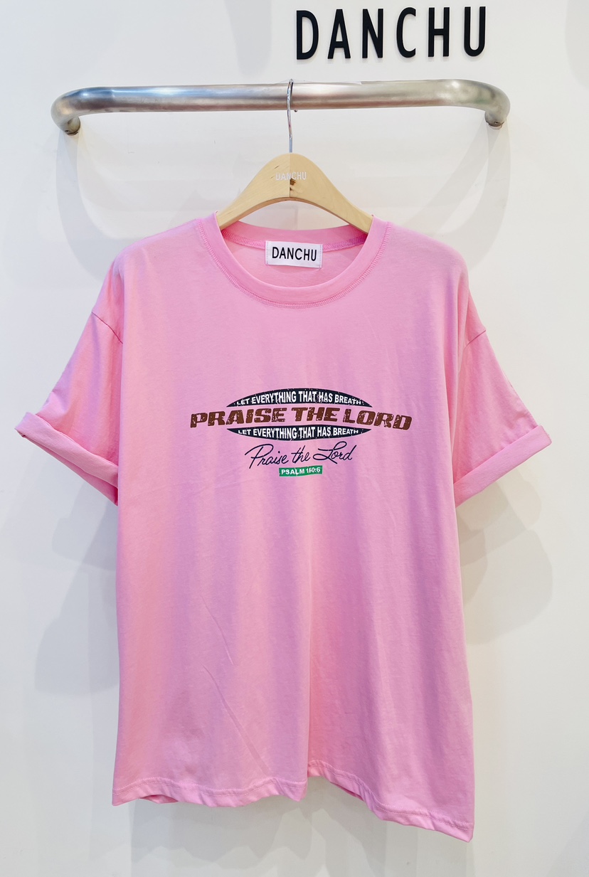 DANCHU東大門實拍女士新品熱賣時尚休閑26春夏人氣職業T恤DANCHUT恤圖色2