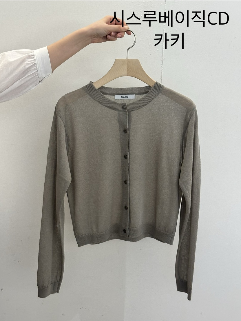 TAUPE東大門直郵女士新品休閑推薦26春夏時尚人氣針織衫透明TAUPE針織衫圖色2