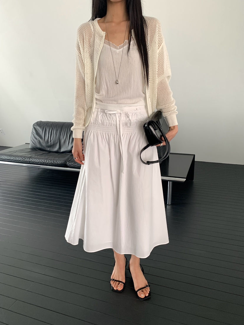 MUSE-P東大門直郵女士新款人氣時尚熱賣職業針織衫網眼拉鏈MUSE-P針織衫