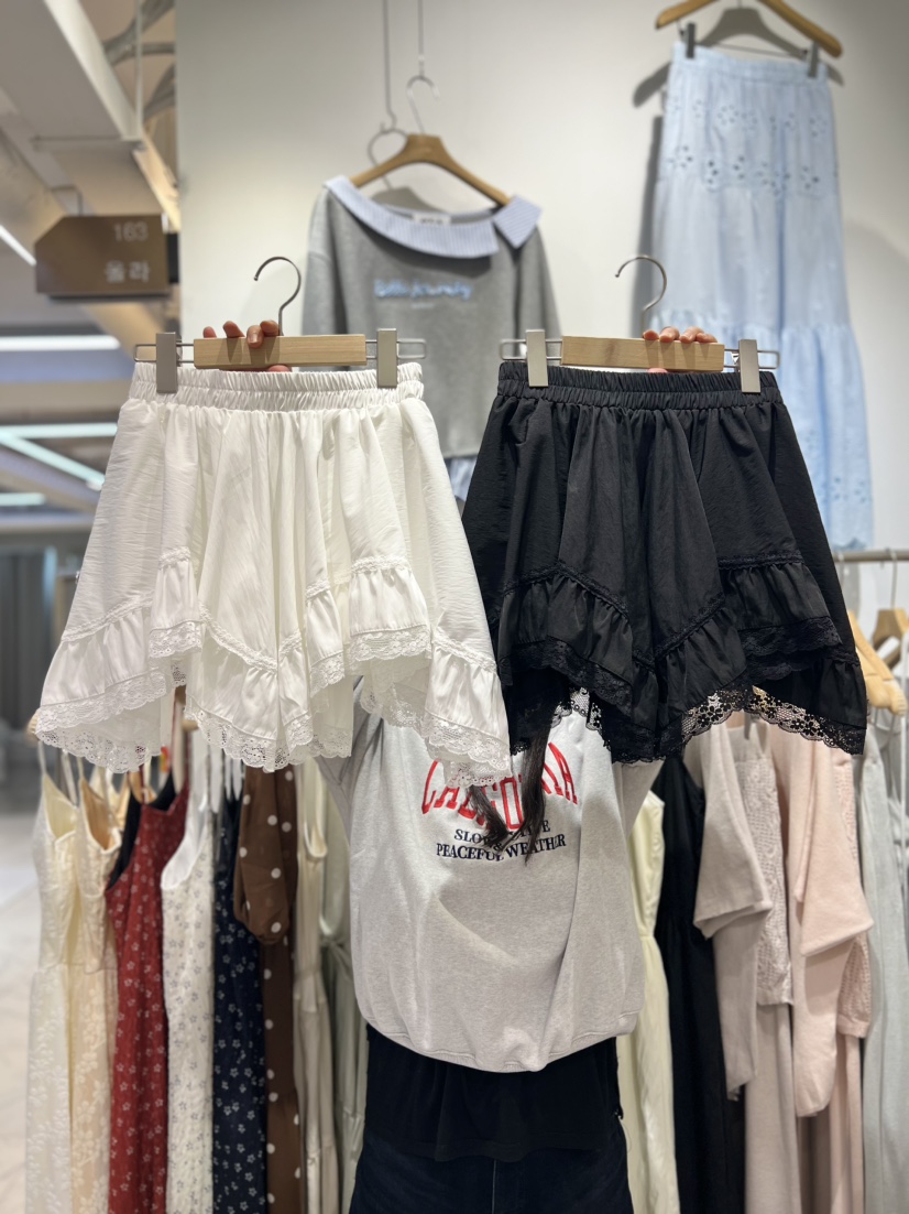 OLA韓國直郵女裝新品推薦26春夏職業熱賣休閑人氣真品短裙mellor/OLA短裙