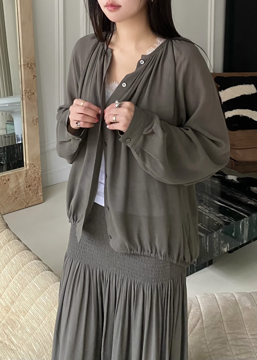 OUPPT韓國直郵女裝新品職業時尚真品推薦人氣休閑襯衫蕾絲衫OUPPT襯衫/蕾絲衫