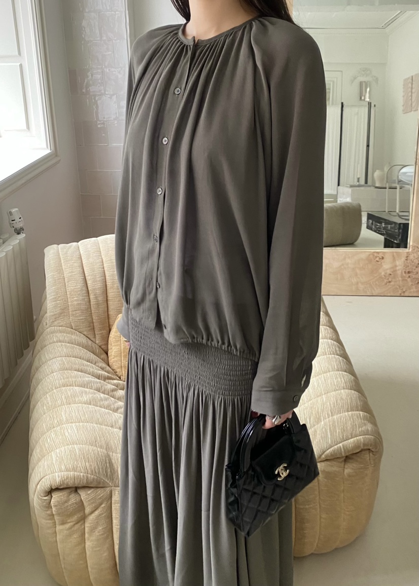 OUPPT韓國直郵女裝新品職業時尚真品推薦人氣休閑襯衫蕾絲衫OUPPT襯衫/蕾絲衫