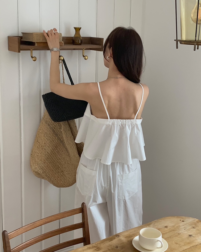 RIAH東大門直郵女士新品職業推薦熱賣人氣真品休閑吊帶背心RIAH吊帶/背心