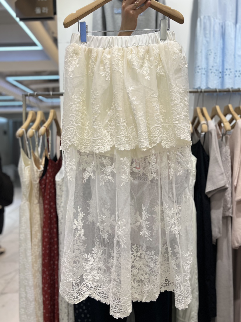 OLA東大門代購女士新款休閑真品時尚職業人氣26春夏推薦長裙mellor/OLA長裙圖色1