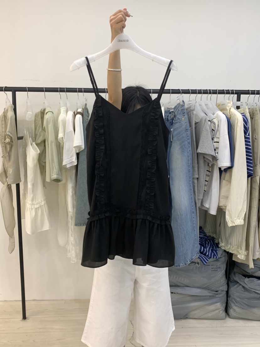 CEDARWOOD韓國直郵女裝新款真品時尚職業人氣26春夏連衣裙CEDAR WOOD連衣裙圖色2