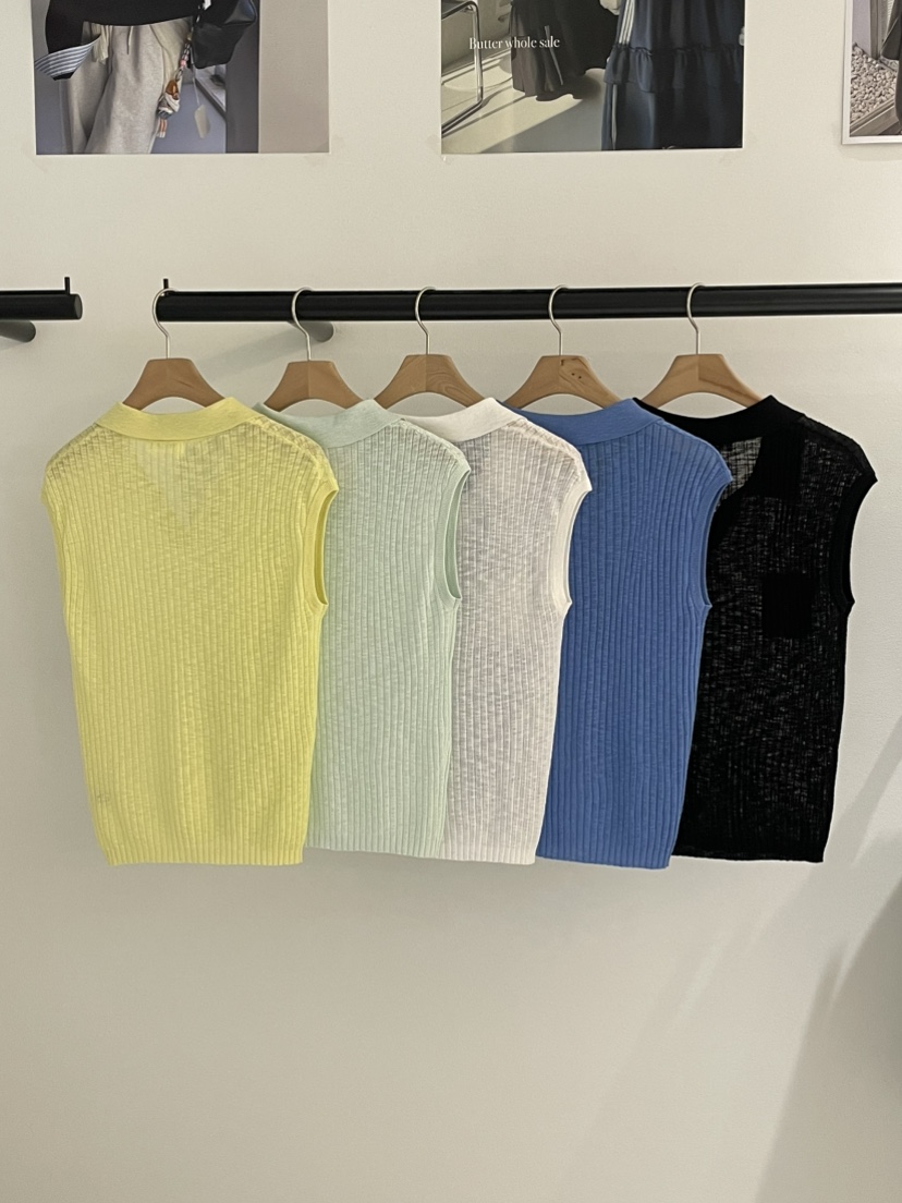 BUTTER-P韓國代購女裝新品休閑時尚26春夏推薦熱賣吊帶背心BUTTER-P吊帶/背心