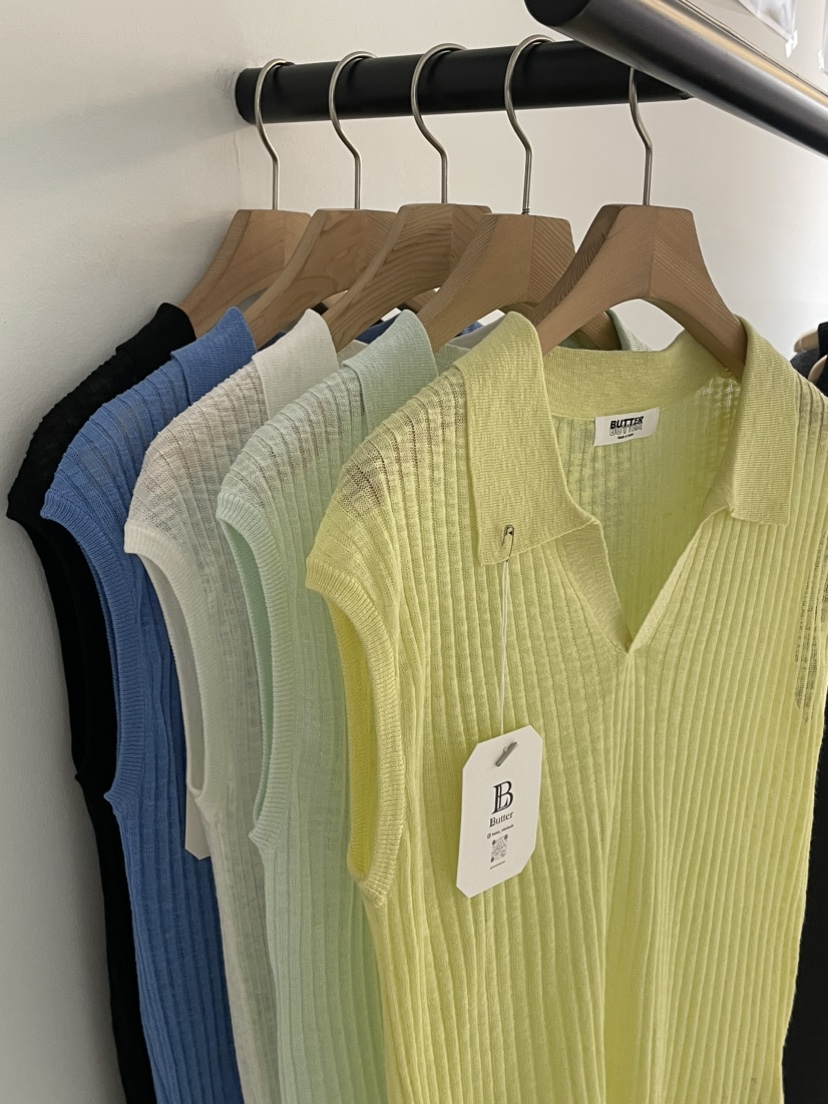 BUTTER-P韓國代購女裝新品休閑時尚26春夏推薦熱賣吊帶背心BUTTER-P吊帶/背心