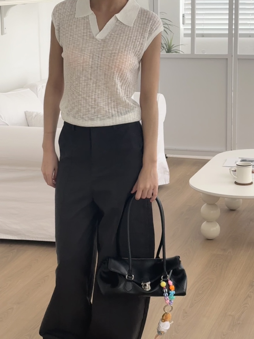 BUTTER-P韓國代購女裝新品休閑時尚26春夏推薦熱賣吊帶背心BUTTER-P吊帶/背心