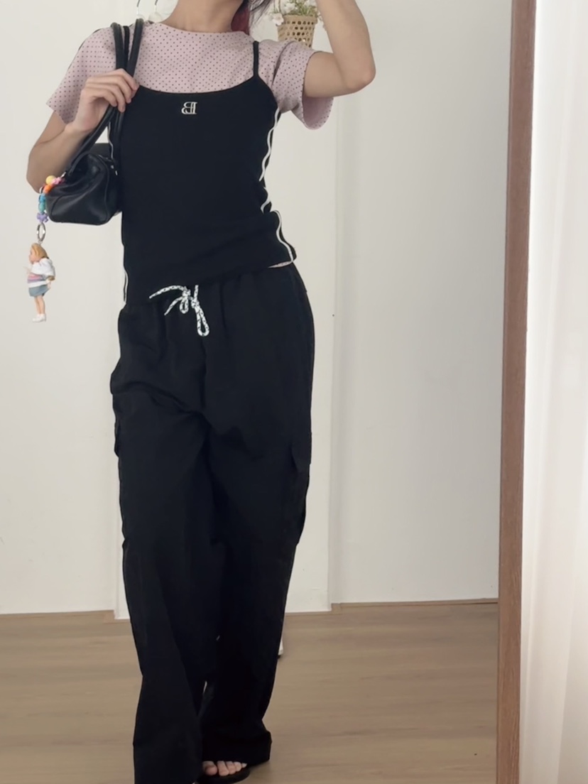 BUTTER-P韓國代購女士新款熱賣推薦休閑職業真品吊帶背心BUTTER-P吊帶/背心